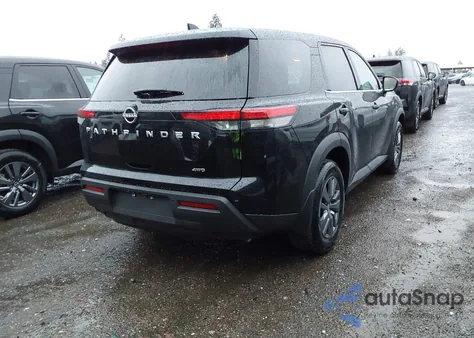 2025 Nissan Pathfinder S 4Wd z USA, uszkodzony, nr VIN 5N1DR3AC0SC312463